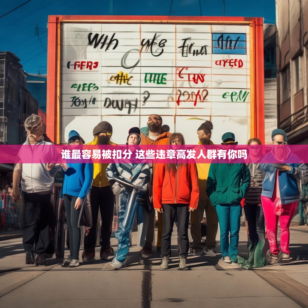 谁最容易被扣分 这些违章高发人群有你吗