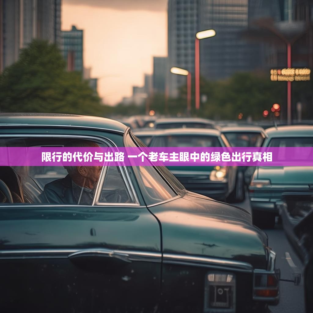 限行的代价与出路 一个老车主眼中的绿色出行真相 限行的代价与出路 一个老车主眼中的绿色出行真相