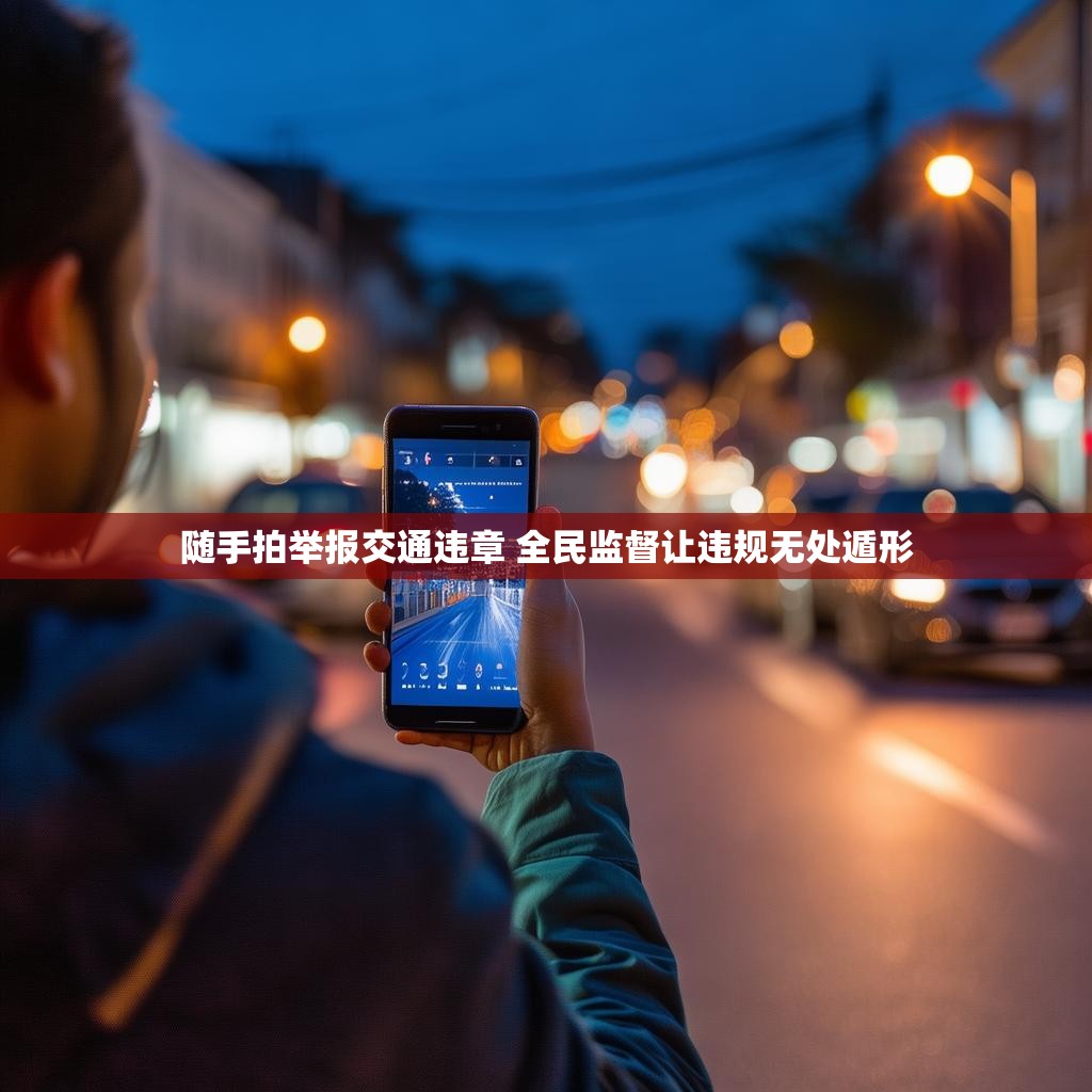 随手拍举报交通违章 全民监督让违规无处遁形 随手拍举报交通违章 全民监督让违规无处遁形